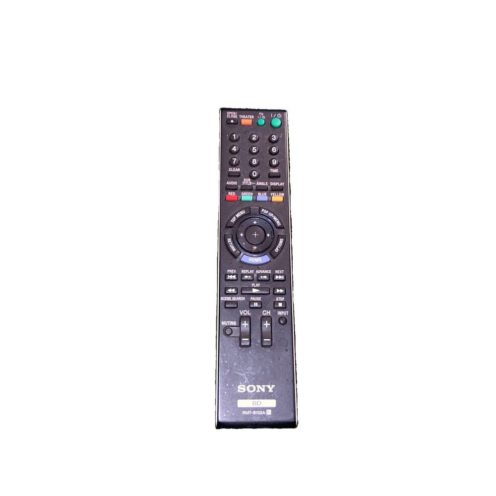 Original Sony RMT-B102A TV/Theater Remote Control BD Blue-ray Disk Player Remote